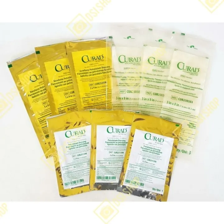 Curad Dressings Xeroform Petrolatum Petrolatum Oil Emulsion / Wound