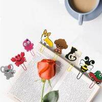 1pcs Lovely Animals Bookmarks for Books Cute Dog Cat Paper Clips Teacher Student Stationery Page Holder Marker Children Gift