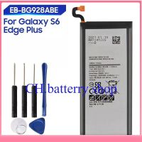 แบตเตอรี่แท้ Samsung S6 Edge Plus SM-G9280 G928P G928F G928V G9280 G9287 Plus S6edge EB-BG928ABE 3000MAh