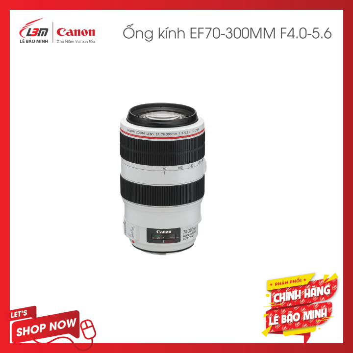 Lens/Ống kính Canon EF70-300mm F/4-5.6L IS USM