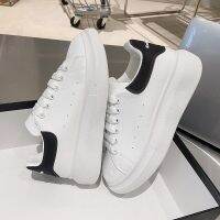 CODaith62sfe Four Seasons Main Recommendation Mcqueen All-Match Sports Casual Shoes Fashion Shallow Mouth Lace-Up White Sneakers Soft Flat Womens