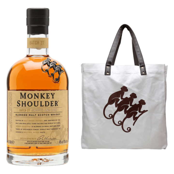 Monkey Shoulder 700ml w/ FREE Monkey Shoulder Tote Bag Lazada PH