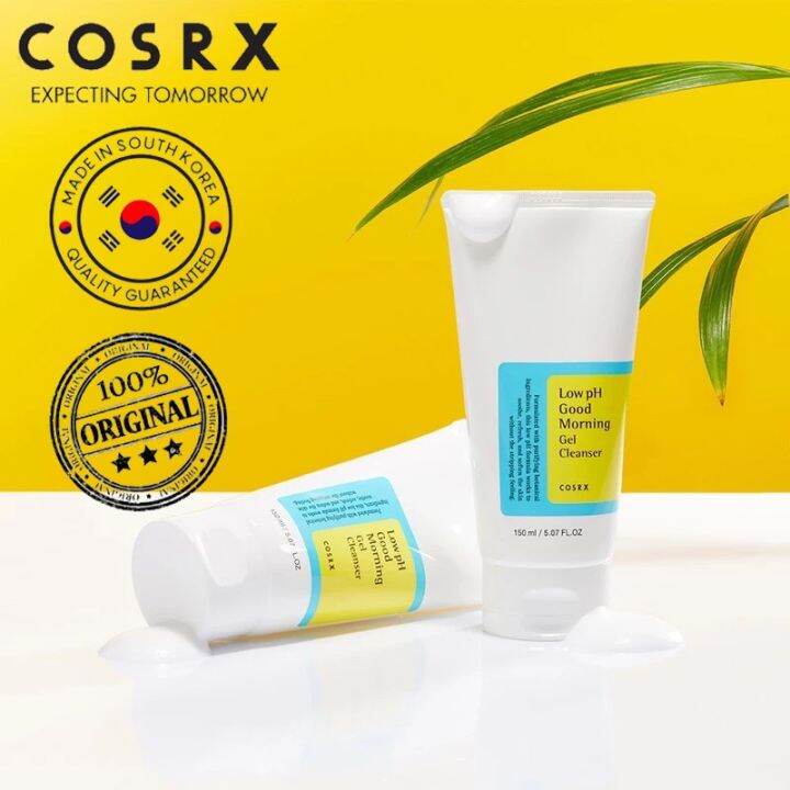 COSRX Cleanser Low PH Good Morning Gel Cleanser First Cleansing Korea