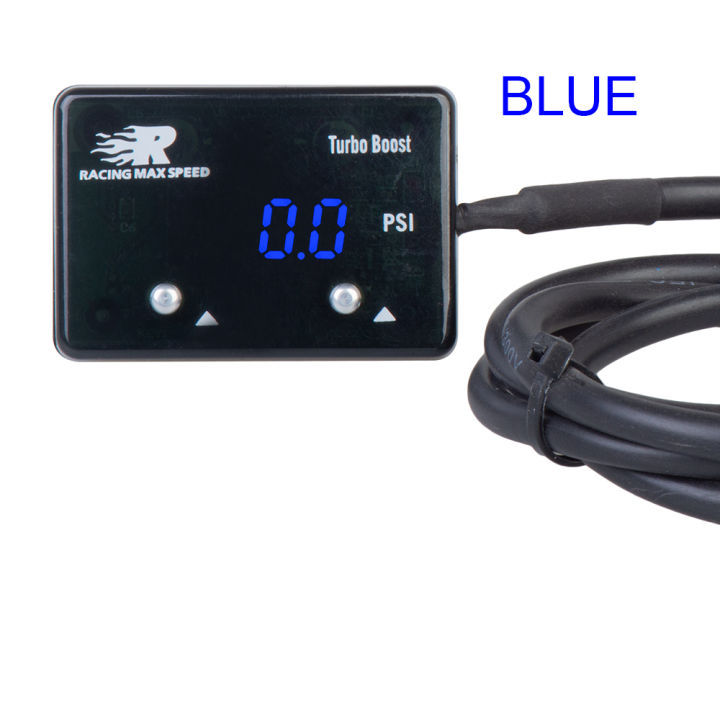 ร้อนขายสูญญากาศวัดเทอร์โบ-boost-สูญญากาศดิจิตอล-meter-psi-สากลสีฟ้า-led-อัตโนมัติสูญญากาศวัดเมตร-14-psi-40-psi-tbm01