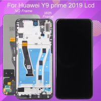 【YP】 Catteny 6.59 Inch P Z Display Y9 Prime 2019 Digitizer STK-L21 STK-LX3 Assembly With Frame