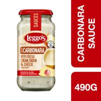 ?Product of UAE? Leggos Carbonara with Fresh Cream, Onion &amp; Cheese 490g ++ เลกโก้ คาโบนาร่าครีมสดหัวหอมและชีส 490 กรัม