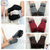 CHOLASEY Stylish Cute Winter Warm Weaved Touch Screen Knit Wrist-gloves Mittens