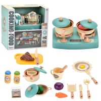 Kids Kitchen Set Cooking Toys Cuting Fruit Pretend Play Food Apron Simulation Afternoon Tea Cash Register Baking Toys For Girls