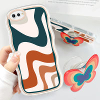 เคสโทรศัพท์ Realme C11 2021 Realme Realme C20 C20A Realme C21 C2 Realme (พร้อมที่ยึดฟรี) เคสป้องกันกล้องคลุมทั้งหมดกันกระแทกสไตล์เรียบง่ายแบบหยักนิ่มแฟชั่น