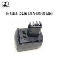 ใหม่12โวลต์3.0Ah Ni-CD Ni-MH แทนที่เครื่องมือไฟฟ้า METABO 6.02151 50 BZ12SP BZ 12 SP SSP 12 ULA9 6-18
