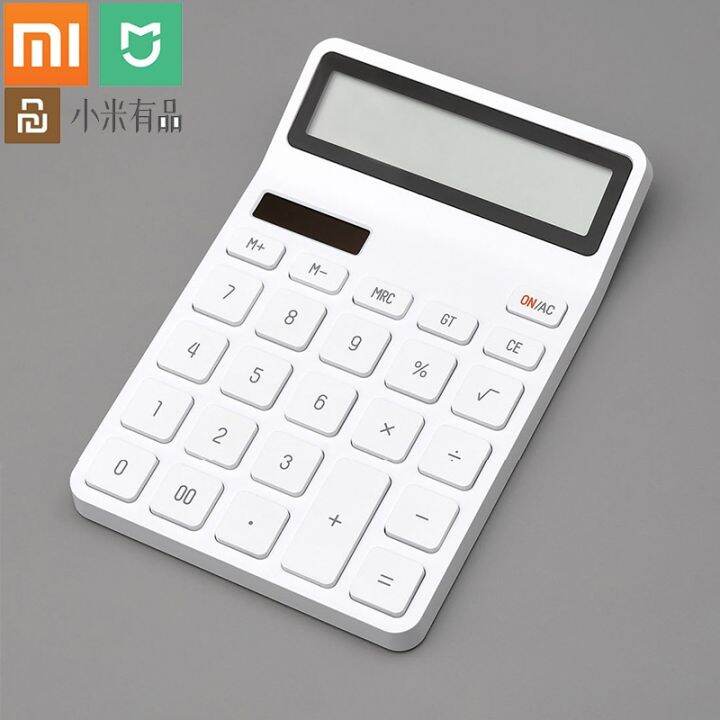 xiaomi-เครื่องประมวลผลหน้าจอแอลซีดี-mijia-lemo-ฟังก์ชั่นการปิดระบบอัจฉริยะเครื่องมือคำนวณเครื่องคิดเลขสำหรับนักเรียนไม่มีแบตเตอรี่