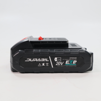 Durabil (เฉพาะก้อนแบต) เฉพาะที่ชาร์จ ของ สว่านแบตเตอรี่ 3 ระบบ ไร้แปรงถ่าน Brushless 20V 1.5AH สว่านกระแทกไร้สาย สว่าน สว่านแบต