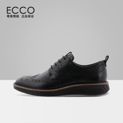 ECCO Mens Breathable Lace-up Casual Leather Shoes Comfortable business leather shoes 836424