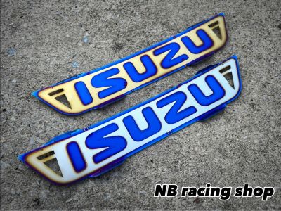 🔥ครอบโลโก้ ไดร์ไทเท ISUZU MU-X ปี2021-2022 งานสแตนเลส