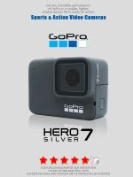 GoPro Hero 7กรอบ4k30เงินกล้องแนวตั้ง HD ป้องกันการสั่นไหวเชื่อมต่อ WiFi ขี่จักรยานเล่นสกีกล้องกีฬาผาดโผน