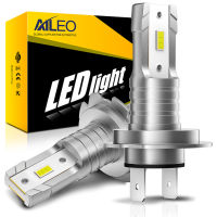 AILEO ไฟ LED 12000LM สำหรับรถยนต์ H7 หลอดไฟ LED H9 H8 9005 HB3 9006 HB4 H4 H11 3000K 6500K Super Bright Fanless Plug &amp; Play-ju544982