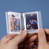 Photo Album Transparent Frosted Photocard Holder Name Card Kawaii Albums Idol Picture Stickers Photobook