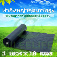 18บาท/ตรม. พลาสติกคลุมดิน ป้องกันรังสี UV หมดผ้ายางคลุมดิน Others ผ้าคลุมวัชพืช ผ้าคลุมกันหญ้า Size 1.0m x 10m 3-5ปีหมดปัญหาหญ้าขึ้นกวน