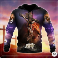 3D HOODIE-  XZX180305   KNIGHTS TEMPLAR COMMANDERY HOODIE - CASUAL JESUS GUARD , SWEATSHIRTS &amp; ZIPPER 13