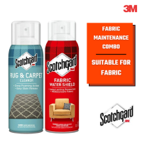 3M Scotchgard ผลิตภัณฑ์ทำความสะอาด Cleaner + Protector 14oz (396g.) เคลือบป้องกันน้ำซึมสำหรับผ้าภายในรถยนต์