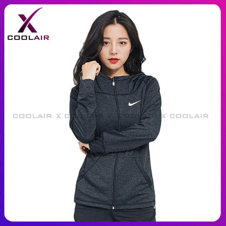 Women Sport Jacket Zipper Yoga Coat Clothes Quick Dry Fitness