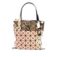 [BAOBAOIssey Miyake] Issey Miyake diamond geometry bag 7 lattice one shoulder handbag laser lingketuo bag folding womens bag