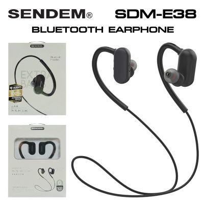 SENDEM E38 ชุดหูฟังบลูทู ธ สำหรับกีฬา - กันน้ำ - แบตเตอรี่ควาย - ผลิตภัณฑ์ระดับสูง