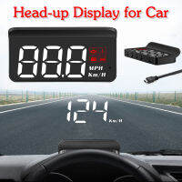 OBD2รถ Head-Up Display กระจกหน้ารถ Speed Projector Digital Speedometer อุณหภูมิจอแสดงผลกระจกโปรเจคเตอร์อุปกรณ์เสริม