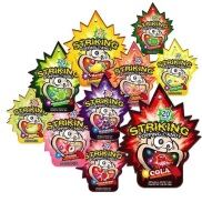 15 Vị 1 Gói Kẹo Nổ Vị Trái Cây Striking Popping Candy 15gr & 30gr -