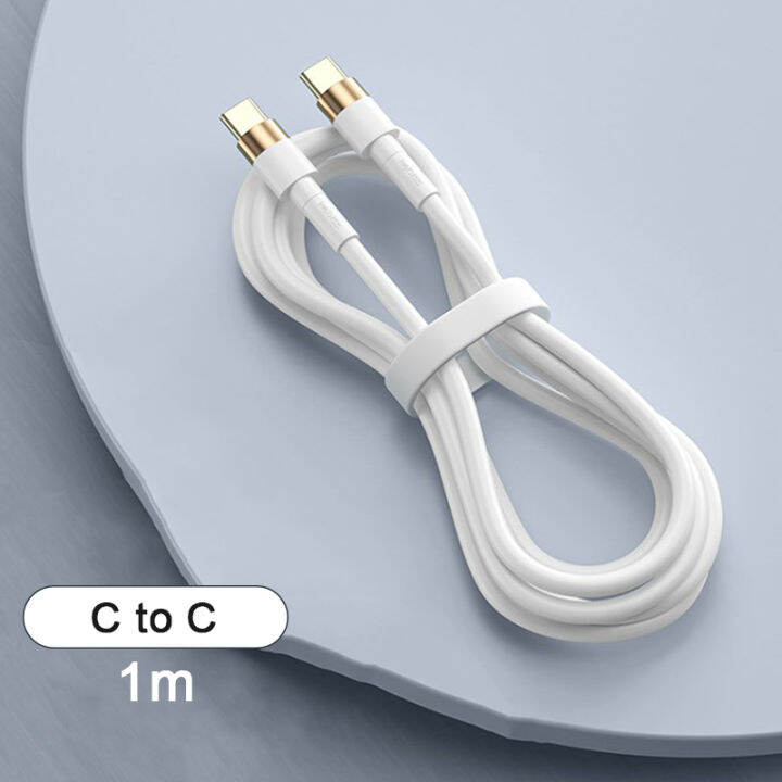 JointFlowers 6A PD Fast Charging TypeC to Type C Cable USB C Data