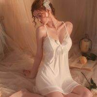 【jw】❈  In Brides Night Robe Female Erotic Deep V Girls Badydoll