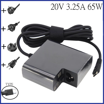 20V 3.25A 65W USB Jenis-C อะแดปเตอร์แปลงไฟแล็ปท็อป AC สำหรับเครื่อง HP EliteBook Specter 13 TPN-AA03 X2ยอดเยี่ยม