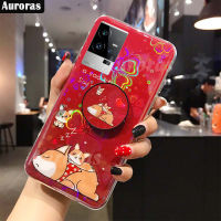 เคสเคสโทรศัพท์ Vivo Iqoo 11เคสนิ่มที่ถือแบบนุ่มลายการ์ตูนหมีซิลิโคนสีสันสดใสด้านหลังเคสสำหรับ VIVO Iqoo11เคสฝาหลัง