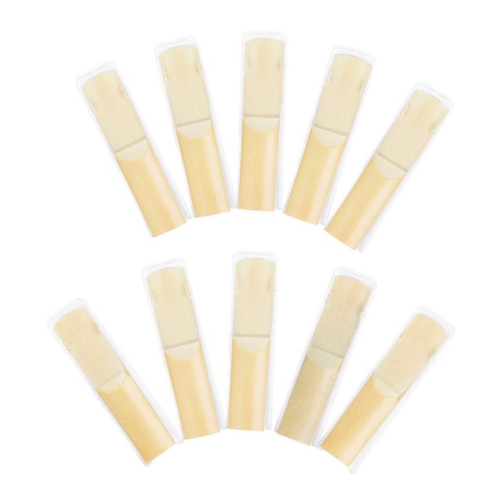 10pcs-saxophone-reeds-saxophone-strength-2-5-sax-instrument-reed-accessories-parts-tenor