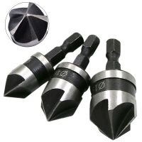 12/16/19mm Countersink Boring Drill Bit Set for Wood Metal Hex Shank Woodworking Chamfer Drill Bit Cutter Metal Drilling Bits Drills  Drivers