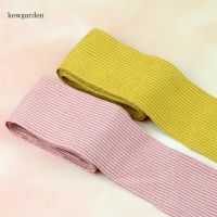 Kewgarden 1.5" 1" 10mm 25mm 40mm Knitting Woolen Fabric Cloth Stripe Ribbon DIY Bowknot Hair Accessories Handmade Tape 10 Meters Gift Wrapping  Bags