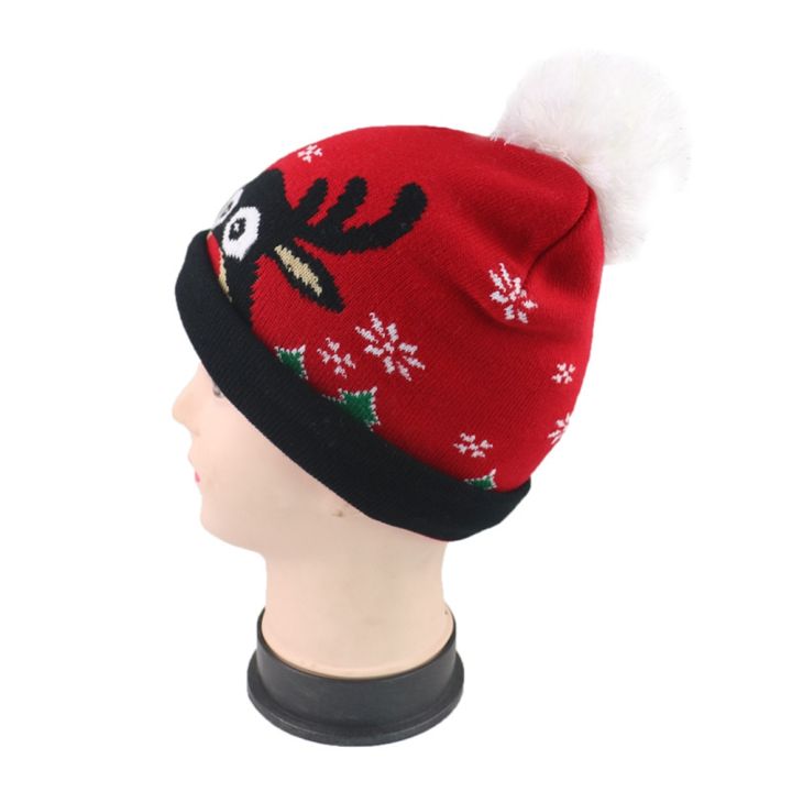 men-39-s-and-women-39-s-autumn-and-winter-warm-up-belt-cover-head-decoration-christmas-knitted-jacquard-hat-z-61