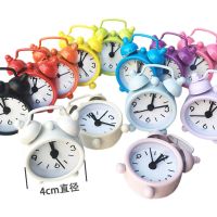 Number Round Electronic Retro Digital Adapdesk Portable Desk Decoration Cute Double Bell Quartz Alarm Clock Mini Table Durable