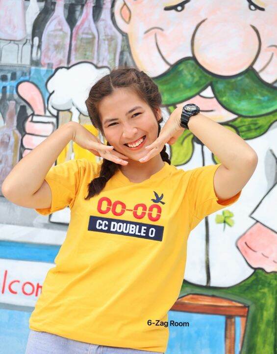 เสื้อยืดแขนสั้น-cc-oo-งานปัก-งานป้าย-ผ้าcotton100-ชาย-หญิง-s-m-l-xl-no-37