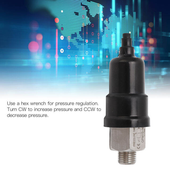 Diaphragm Type Pressure Switch Normally Closed Insulating Cover