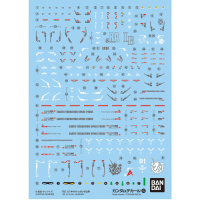 BANDAI GUNDAM DECAL GD132 REAL GRADE RG 1/144 HINU HI-NU HI NU GUNDAM กันดั้ม ดีคอล VCA GUNDAM