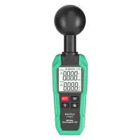 Mastfuyi Green EMF Meter Plastic EMF Meter High Precision Electromagnetic Radiation Gauge Wave Radiation Detector