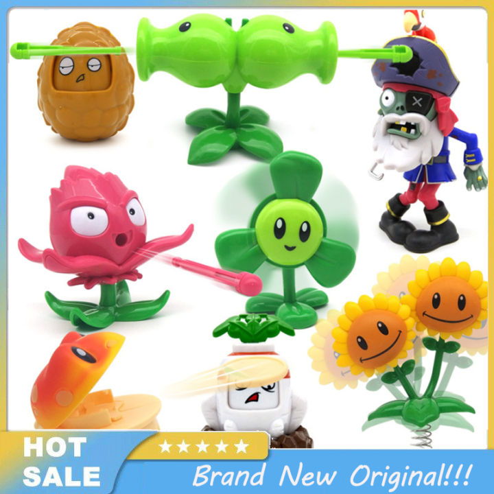 New Plants Vs. Zombies Figure Toys Peashooter Gatling Pea Shooter ...