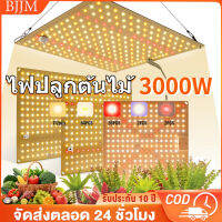 ไฟปลูกต้นไม้ ไฟปลูกต้นกันชา Full Spectrum LED Grow Light 3000W มีสวิตช์ปิดเปิด ช่วยต้นไม้ตัวเร็ว ไฟเลี้ยงต้นไม้กระตุ้นตอบโต เติมแสงให้ต้นไม้ กัญญา