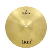 10  โลหะผสมทองเหลืองCrash Ride Hi-Hat Cymbalสำหรับกลองชุด