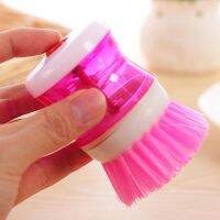 Useful Dish Scrubber Refillable Washing Mini Stiff Bristles Dishwashing Brush