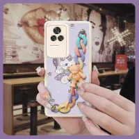 imitation leather Little Bear Color Chain Phone Case For Xiaomi Redmi K50 Skin-friendly feel for girl Raised lens cute