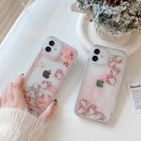 Sanrio Hello Kitty Quicksand Liquid Phone Case For iPhone 14 13 12 11 Pro Max X XR XS MAX 7 8Plus Anti-drop Back Cover Y2k Girl