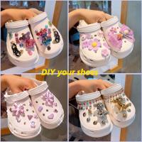 ☃✚ 【✨Ooyoudo】Crocs jibbitz สติกเกอร์หัวเข็มขัด สําหรับตกแต่งรองเท้า crocs diy【รองเท้าแตะผู้หญิง jibbitz อุปกรณ์เสริม】