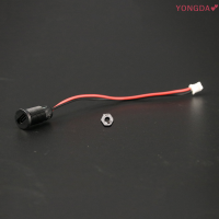 YONGDA? สาย2Pin ไฟ LED ชนิด USB-C กันน้ำขั้วต่อการบีบอัดโดยตรงซ็อกเก็ตฐานหญิงชาร์จอินเตอร์เฟซที่มีการเชื่อม